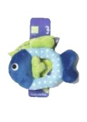 Pet Brands Fish Ring Plush Toy